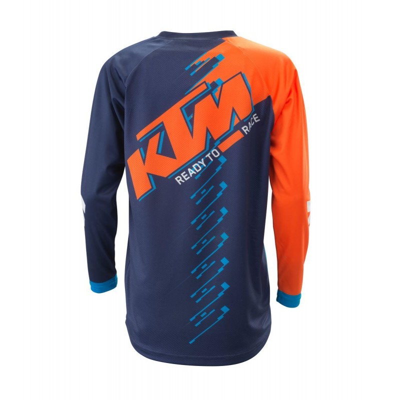 KTM Gravity-FX EDrive Shirt Youth Orange/Blue