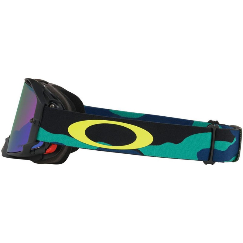 Oakley Airbrake Goggle Eli Tomic Camo Army Blues/Prizm Jade Lens