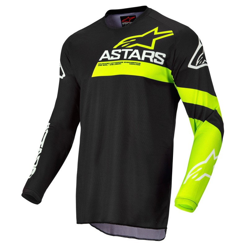 Alpinestars 22 Racer Chaser Jersey Youth Black/Yellow Fluro