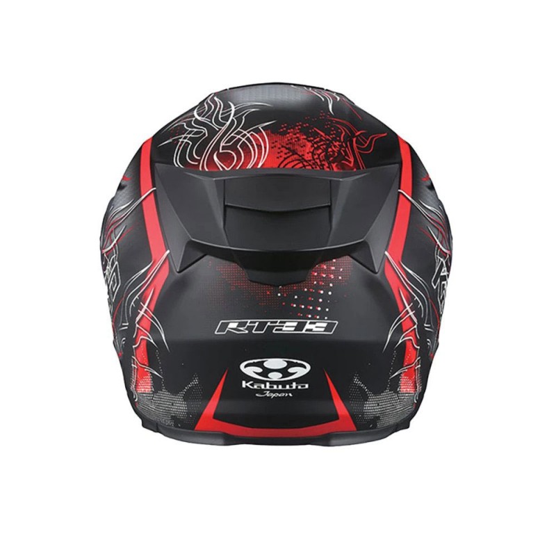Kabuto RT-33 Helmet Wind Matt Black/Red
