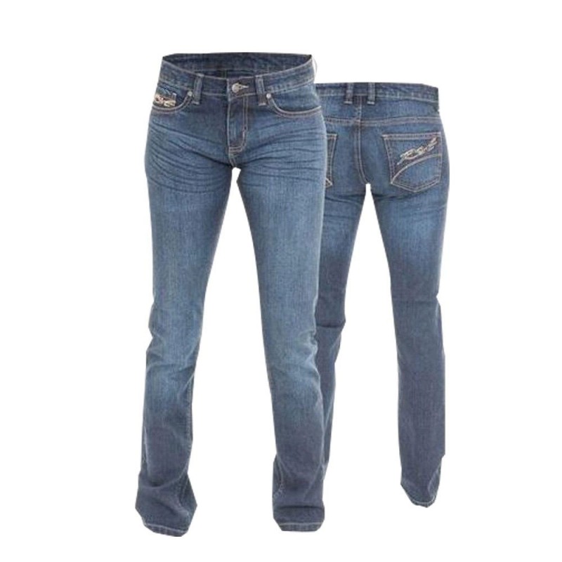 RST Straight Leg Kevlar Jeans Ladies Blue