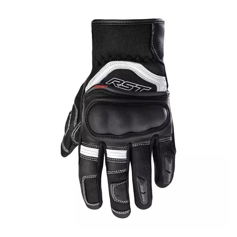 RST Urban Air 3 CE Leather Glove Black/White