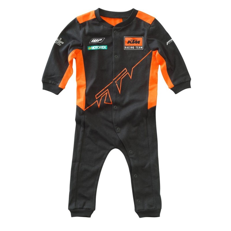 KTM Baby Team Romper Suit Black/Orange
