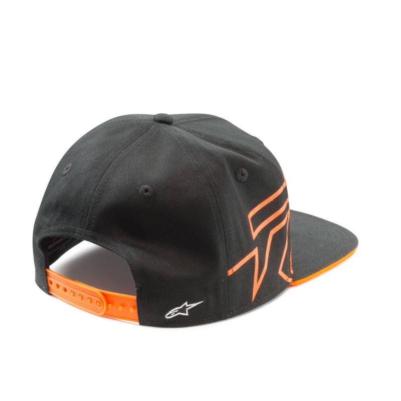 KTM Team Flat Cap Youth Black/Orange