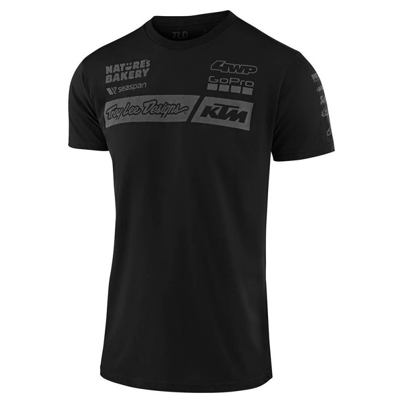 Troy Lee Designs 21 KTM Team Tee Black